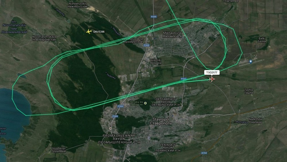 Два самолета не смогли приземлиться в аэропорту Ставрополя из-за тумана