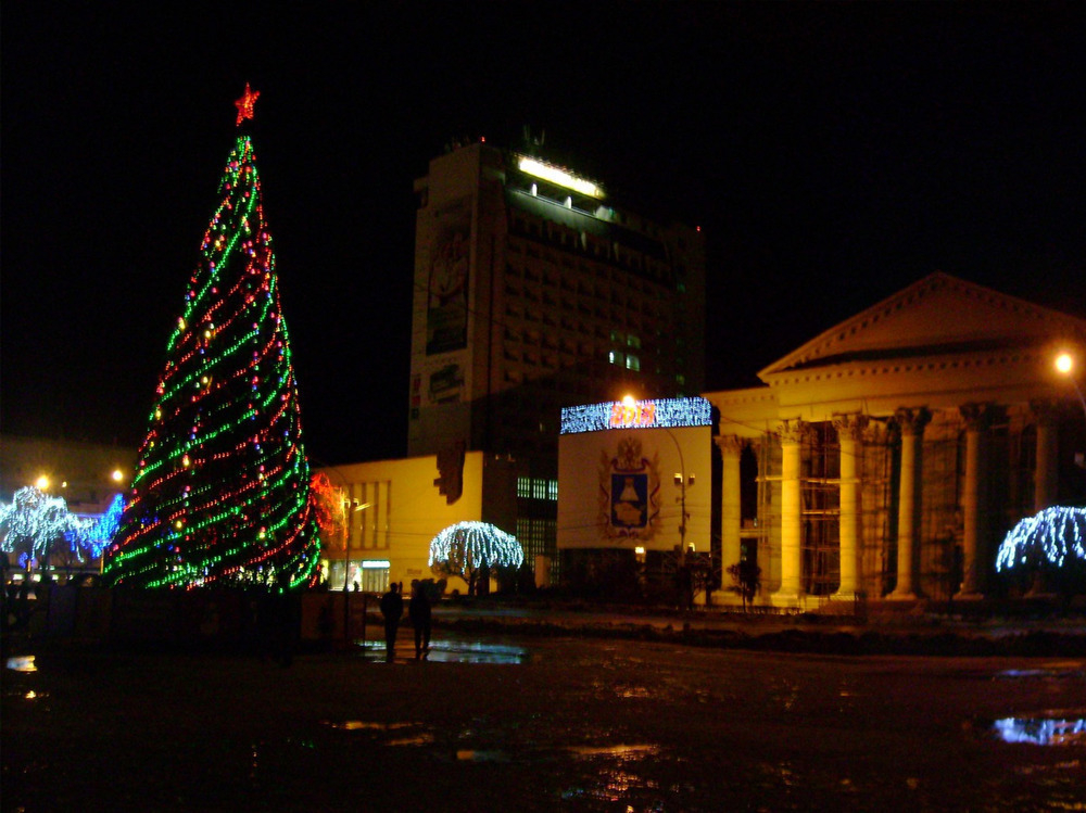 В Ставрополе продолжают отмечать Новый год