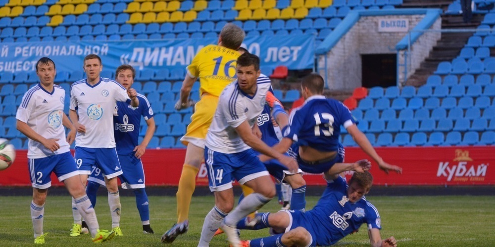 Ставропольское «Динамо» закончило сезон победой над лидером