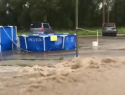 Ливень и град затопили Пятигорск в начале лета — видео 