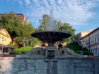 В историческом центре Ставрополя ожил заброшенный фонтан у памятника Пушкину