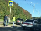 Тройное ДТП с "вылетом" "семерки" на разделительную полосу произошло в Ставрополе