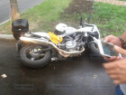 "Семерка" сбила мотоциклиста в Ставрополе