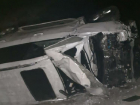 Около Кисловодска «Лексус» слетел с трассы в овраг, водитель чудом остался жив