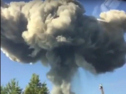 Огромный пугающий «гриб» от взрыва в Абхазии, где пострадала ставропольчанка, сняли на видео