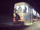 "Зацепер" на трамвае обеспокоил очевидцев в Пятигорске