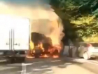 Автобус с пассажирами загорелся на маршруте Ставрополь – Адлер 