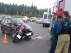 Пострадавшего при столкновении скутера и "Опеля" доставили в больницу Ставрополя