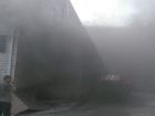 Крупный пожар на складе произошел в районе Ставрополья