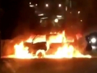 Из-за протекшего бензина за считанные минуты в Пятигорске полностью сгорела машина