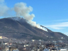 Очевидцы сообщают о пожаре на горе Машук в Пятигорске