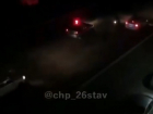 Ночная погоня за скутеристом попала на видео в Ставрополе