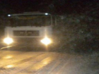Сильный гололед остановил грузовики на подъезде к Ставрополю