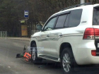 Джип наехал на подростка-велосипедиста на улице Лермонтова в Ставрополе