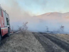 Пожар площадью 6 тысяч метров по фронту разгорелся под Кисловодском 