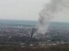 В Ставрополе горит заброшенный детский интернат на улице Вавилова 
