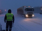 Ограничения движения из-за обильного снегопада введены на трассах двух районов Ставрополья