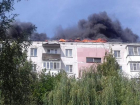 На 50 лет ВЛКСМ горела крыша девятиэтажного жилого дома в Ставрополе