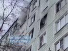 В Северо-Западном районе Ставрополя загорелась многоэтажка