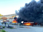 Производство по утилизации отходов загорелось в Георгиевске: видео