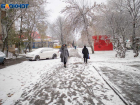 В понедельник в Ставрополе будет снег с дождем