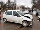 Пьяная женщина за рулем протаранила сразу два авто в центре Пятигорска
