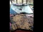 Упавшая с крыши дома кровля раздавила автомобиль на Ставрополье