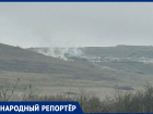 Второй день горит мусорный полигон на окраине Ставрополя