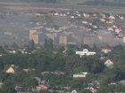 Микрорайон "Радуга" охватил смог и огонь в Ставрополе 