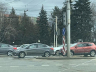 В Ставрополе транспортный коллапс наступил из-за неработающего светофора на Кулакова