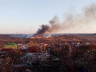 В Ставрополе крупный пожар охватил несколько дачных домов