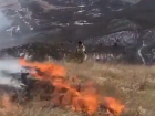 На Ставрополье потушили пожар на горе Бештау