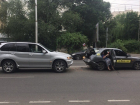 Разворотивший "Акценту" багажник BMW X5 даже не помял бампер в курьезном ДТП в Ставрополе