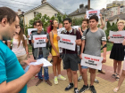 «Мы не животные», — заявили на акции поддержки незарегистрированных кандидатов столицы ставропольцы