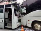 Туристы пострадали при столкновении автобусов в курортной зоне Пятигорска