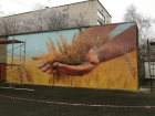 В центре Ставрополя появилось новое сельскохозяйственное граффити