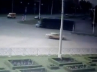 Жесткий таран ВАЗа автобусом в районе Даниловского кладбища в Ставрополе попал на видео