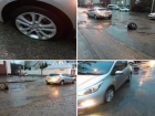 Яма на дороге стала причиной прорыва покрышки и лопнувшего диска в Ставрополе