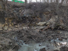 Ставропольские лесники начали разбирать мусорную плотину в реке Грушевой