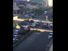 Массовая драка на дороге в микрорайоне "Перспективный" попала на видео