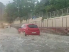 Ливень затопил улицы на Кавминводах — видео 