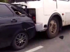 Массовое ДТП с автобусом и такси произошло в центре Ставрополя