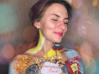 Креативная раскраска на голое тело девушки ко Дню Ставрополя взбудоражила горожан