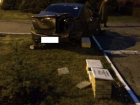 Катание на автомобиле по ночному Ставрополю закончилось аварией