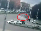 Дрифт на Лермонтова: авария на "ровном месте" попала на видео в Ставрополе