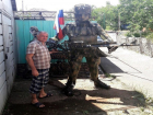 Двухметровый «Солдат удачи» из металла появился в Ставрополе 