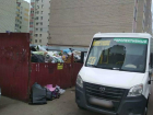 В Ставрополе маршрутка мешает вывозу мусора
