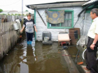 Улицы станицы Темнолесской затопил вышедший из берегов Егорлык