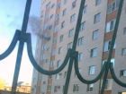 В жилом десятиэтажном доме случился пожар в Ставрополе
