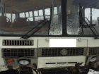 Мчавшийся по скользкой дороге автобус с рабочими вынесло в кювет на Ставрополье